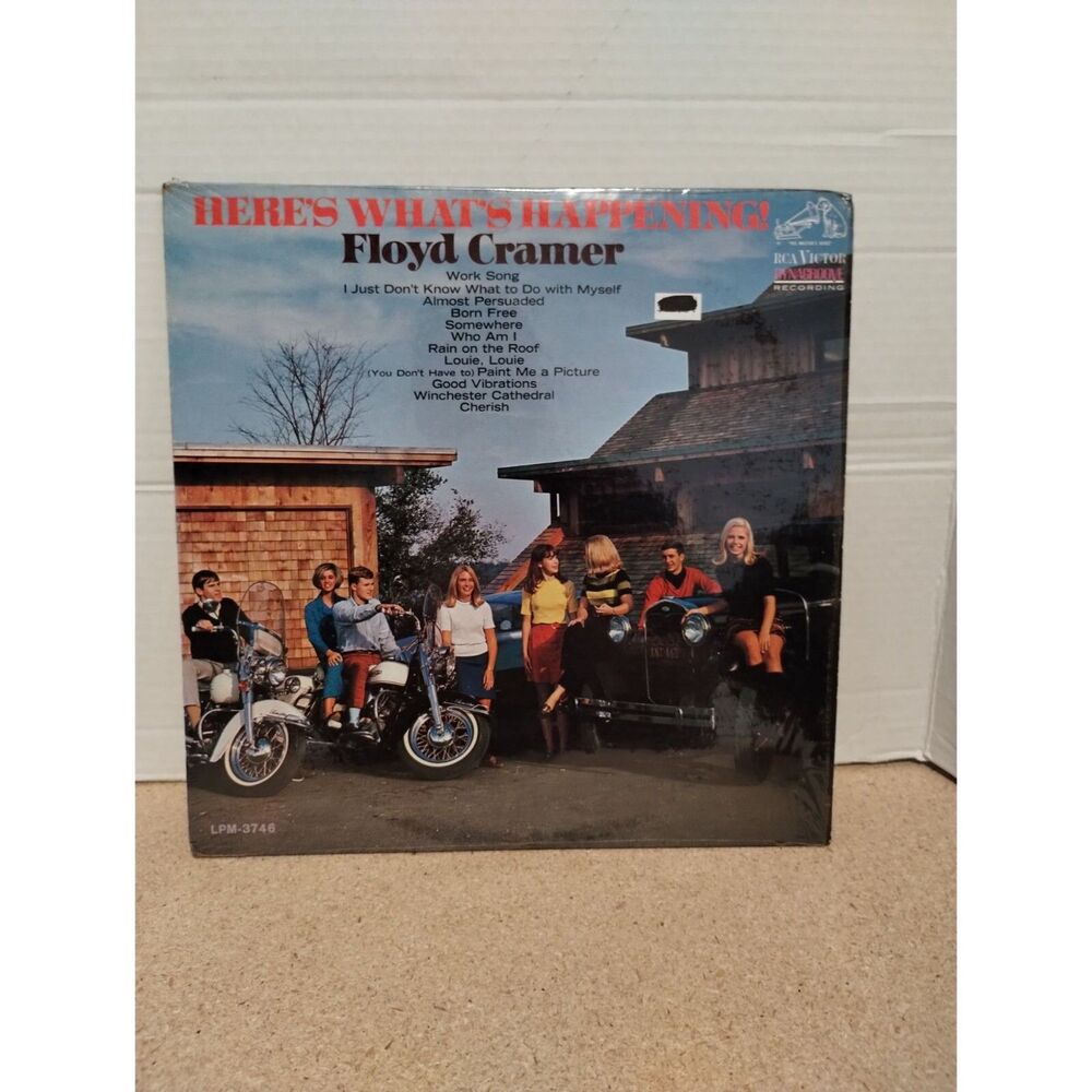 Floyd Cramer Here's What's Happening! RCA Victor LPM-3746 Lp Album, Mon